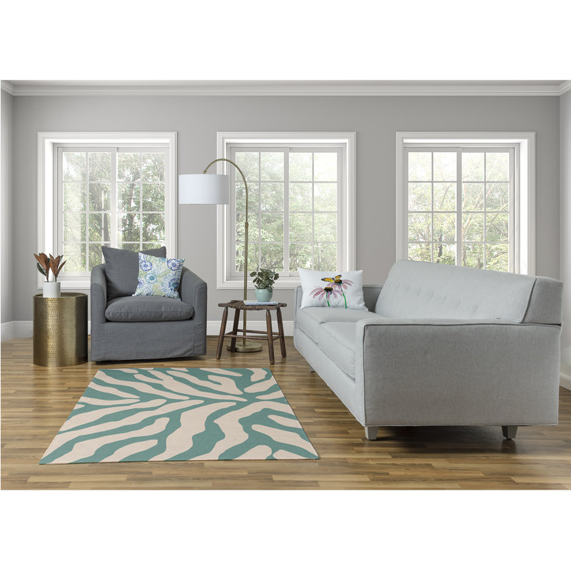 Soniah Chenille Animal Print Indoor Rug, Rectangle 4' x 6'
