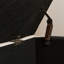 Banc de lit 51,5 po avec rangement en velours beige-131203649
