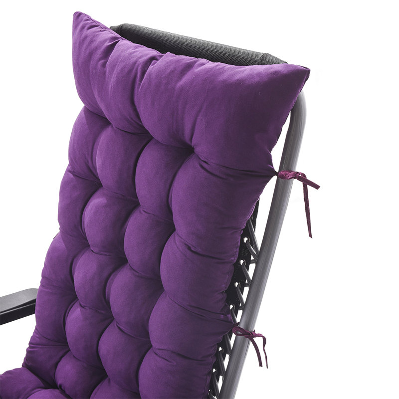 Outdoor 3.15'' Seat / Back Cushion, Purple, 61.02" W x 18.9" D