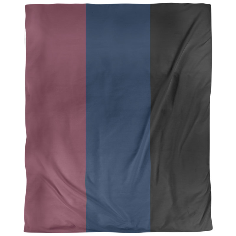 Tissu de basket-ball denver, Wine/Navy Blue/Black