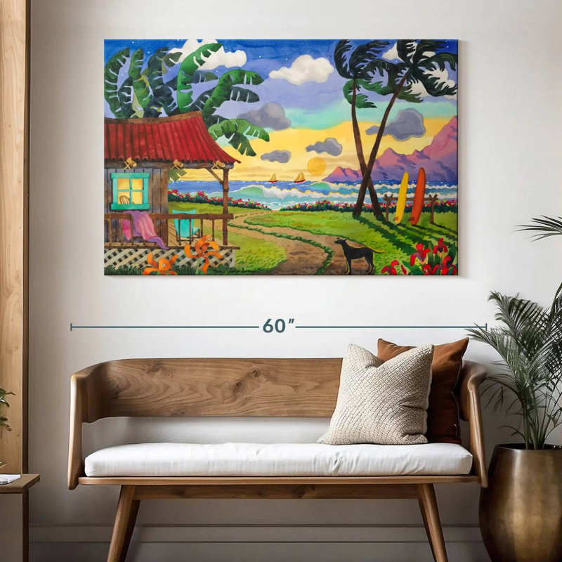 Gillard My Island Paradise II, H 34 po x l 51 po