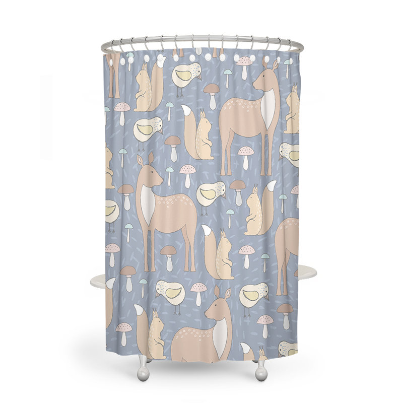 Shower Curtain, 83" H x 70" W