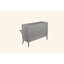 Grand lit escamotable avec port USB et tablettes amovibles de chaque côté, lit escamotable en pin massif pour bureau à domicile, chambre d'amis, gris-978480452-884469246