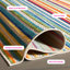 Striped Indoor / Outdoor Area Rug-2058366609