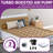 Alwyn Home 18'' Queen Air Mattress With Luxury Flocked Top Inflatable Bed With Pump Headboard With Horizontal Stripes-2134057338