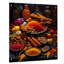 Épices alimentaires exotiques - Art mural acrylique alimentaire moderne-89899746