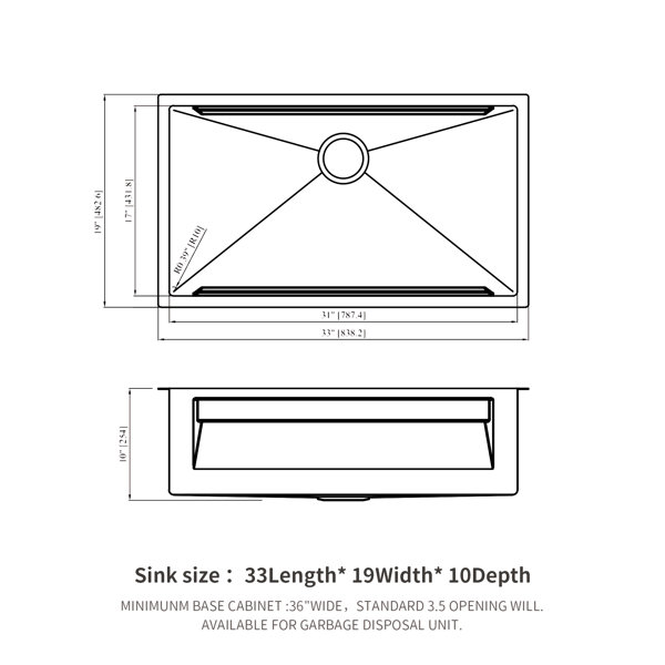 Dimensions du produit