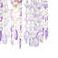 26cm H Acrylic Novelty Pendant Shade ( No Direct Attachment Method ) in Purple