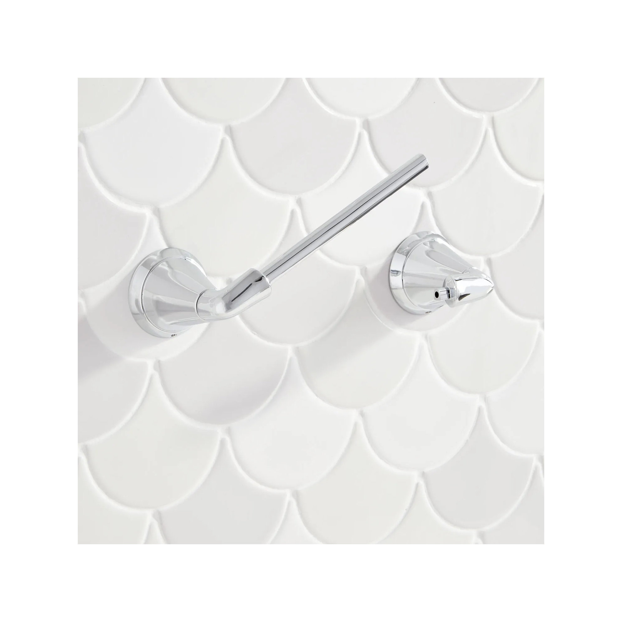 Provincetown Wall Mount Toilet Paper Holder, Chrome