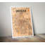 Denver City Map - No Frame Print-19715236
