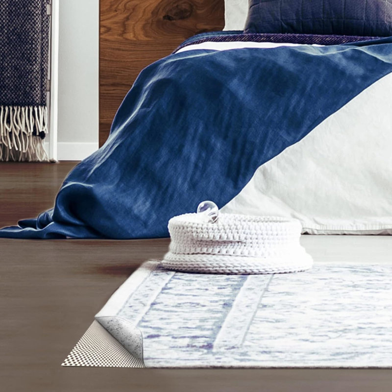 Rug Pad Gripper For Hardwood Floors, Circle Non Slip Rug Pads For Area Rugs, Thick Rug Grippers For Tile Floors, Under Carpet Anti Skid Mat, Keep Your Rugs Safe And In Place