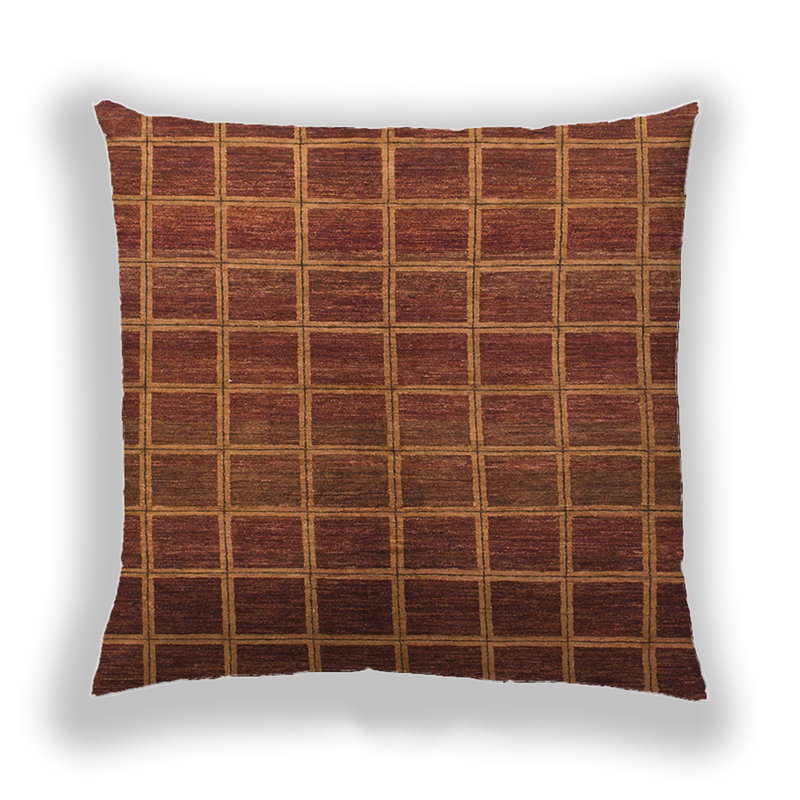 Coussin Abstract 1581, Microsuède