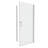 1 3/8" Adjustment,Universal Pivot Shower Door, Open Outside, With 1/4" Tempered Glass 2472-115218349