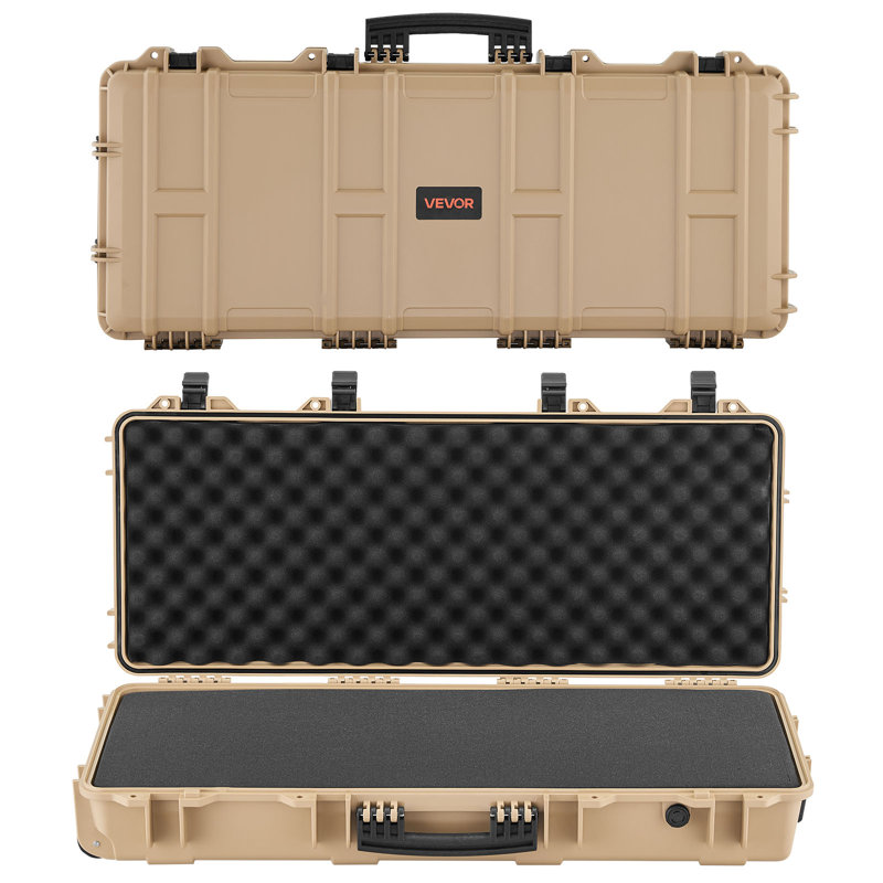 Gun Safe, 17.3cm H x 97.8cm W x 42cm D, Khaki