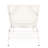 2 Chaise Lounge Outdoor In White Color - Nylon Mesh, Aluminum Frame, Hand-crafted, Assembly Lounges Handmade (2 Units