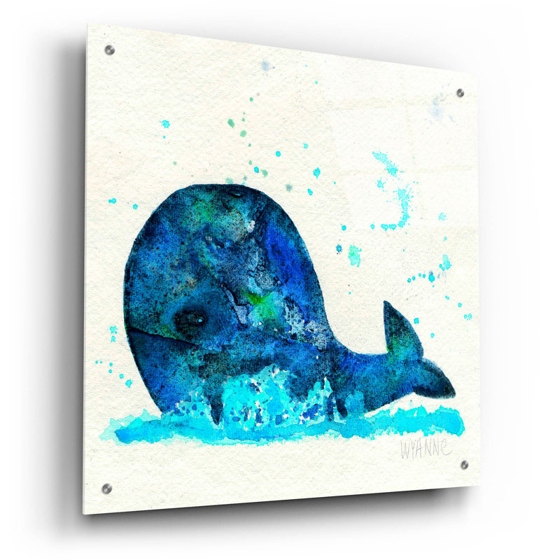 «Little Whale» par Wyanne, H 24 po x l 24 po