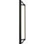 Barre de meuble-lavabo moderne 24 pouces à DEL intégrée, haute performance et à DEL efficace, 350 lumens 20 watts, 3 choix de température de couleur 3000k 4000k 5000k, à intensité variable avec gradateurs, écran en soie