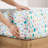 4 PCS Cotton Flannel Printed Sheet Set White Holiday Trees-115187742