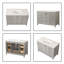 Ensemble de meuble-lavabo simple 48 po Andreino-330865884