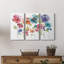 Belle Boutique Arrangement - ensemble de 3 peintures sur toile tendue-1401680459
