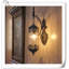 Mini lampe murale rétro en verre Crosse