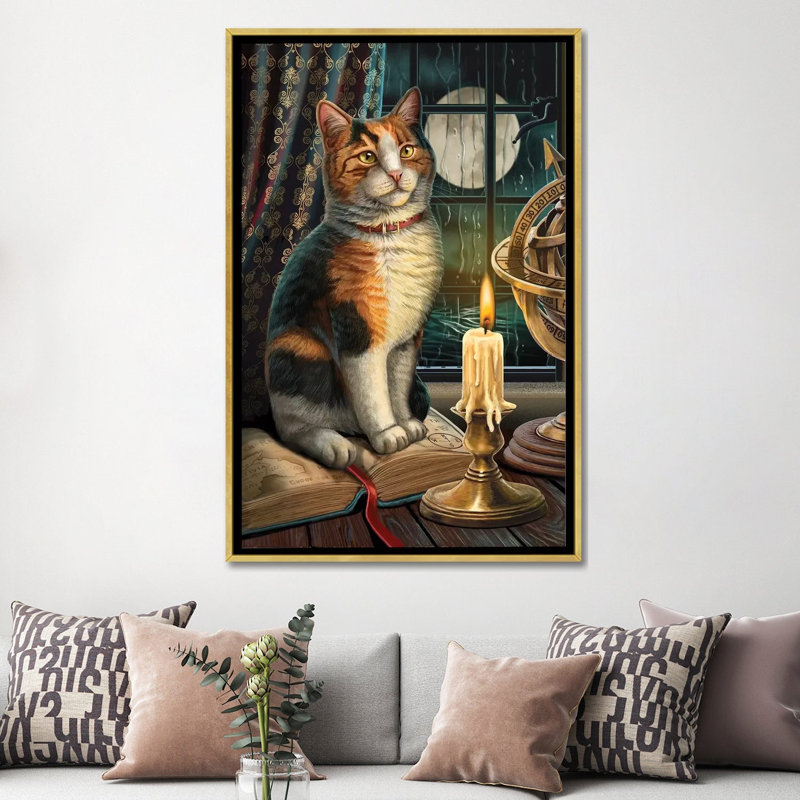 « Adventure attendant » par Lisa Parker-impression d’art graphique, Pas de tapis, H 60 po x l 40po x P 1,5 po