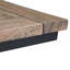 Table d'appoint en C - Brun plage-1067798125