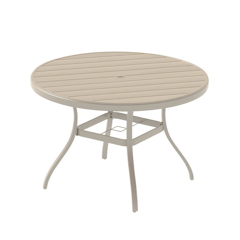 Table de salle à manger d'extérieur Sandstone, Beige