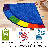 KidCarpet.com Colors Quarter Circle Classroom Carpet 6' x 6' for School Kids | Area Rug for Children Classroom or Kids Playroom | Seating Carpet for Kids Teen Room