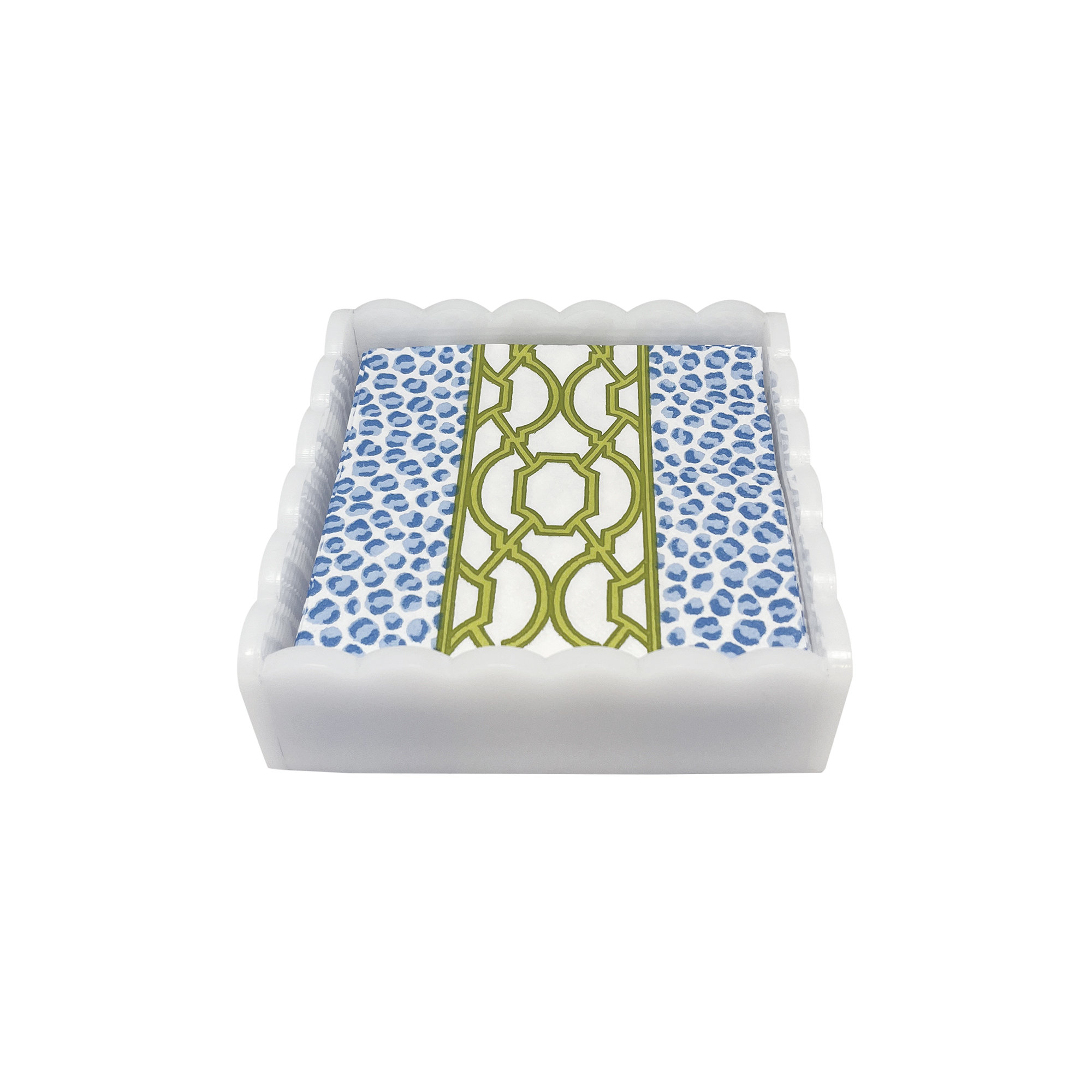 Scalloped Napkin Box