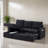 78.76" Pull Out Reversible Sleeper Sectional Sofa Bed with Storage Chaise-712819535