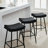 Upholstered 26" Backless Saddle Barstools-777344754-777344758