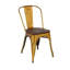 Ensemble de chaises de salle à manger 18 "en métal 18 pièces