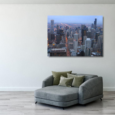 Chicago Skyline at Night