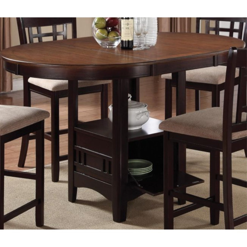 Goodloe Counter Height Dining Table, 36" H x 42" L x 42" W