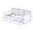 Upholstered Velvet Daybed-1673000705