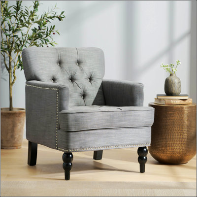 Tufted Club Chair
