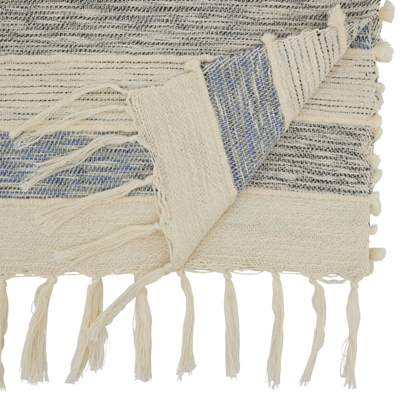 Rectangular Striped Table Runner
