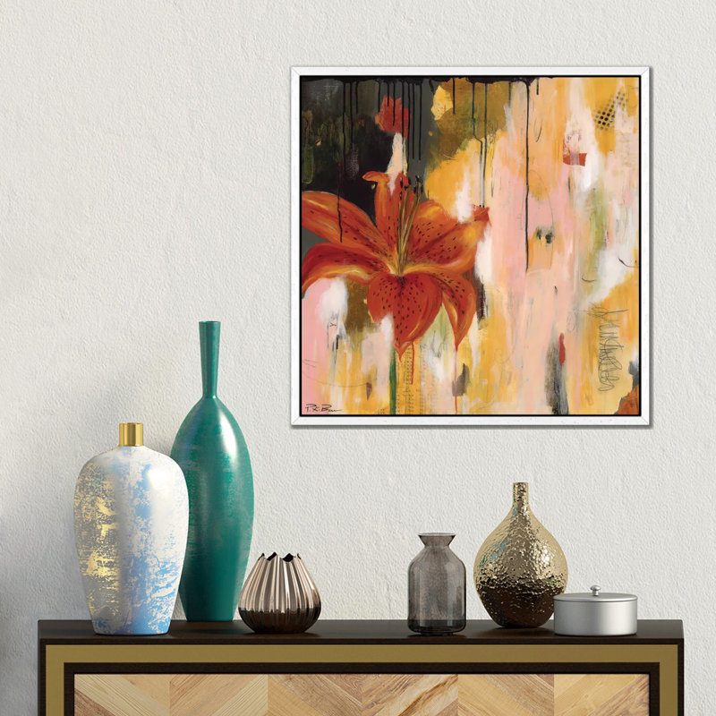 Stargazing by Pamela K. Beer - Gallery-Wrapped Canvas Giclée on Canvas, White Floater Frame, 45.72 cm H x 45.72 cm W