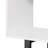 Chaneyra 5-Tier Corner Shelf Unit，80 x 143 cm  S-Shaped Small Bookcase-1397701282