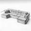 Canapé modulaire en U de 132 po-1031781127
