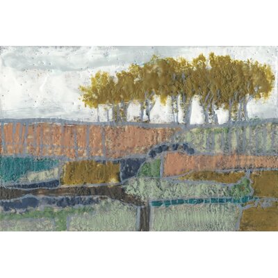 Patchwork Landscape II"" Painting Print on Wrapped Canvas -  Marmont Hill, MH-WAG-923-C-24