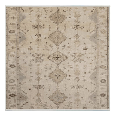 Machine Washable Afyon Beige Area Rug