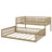 Queen Over Queen Bunk Bed With Ladder And Guardrails-222013360