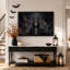 Art mural sur toile squelette avec couronne et sceptre-1863912160