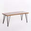 ZION INDUSTRIAL WOOD AND METAL COFFEE TABLE