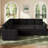 Hoelscher Upholstered Reversible Standard Corner Sectional-115950840
