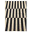 Tapis noir et blanc Ohlson
