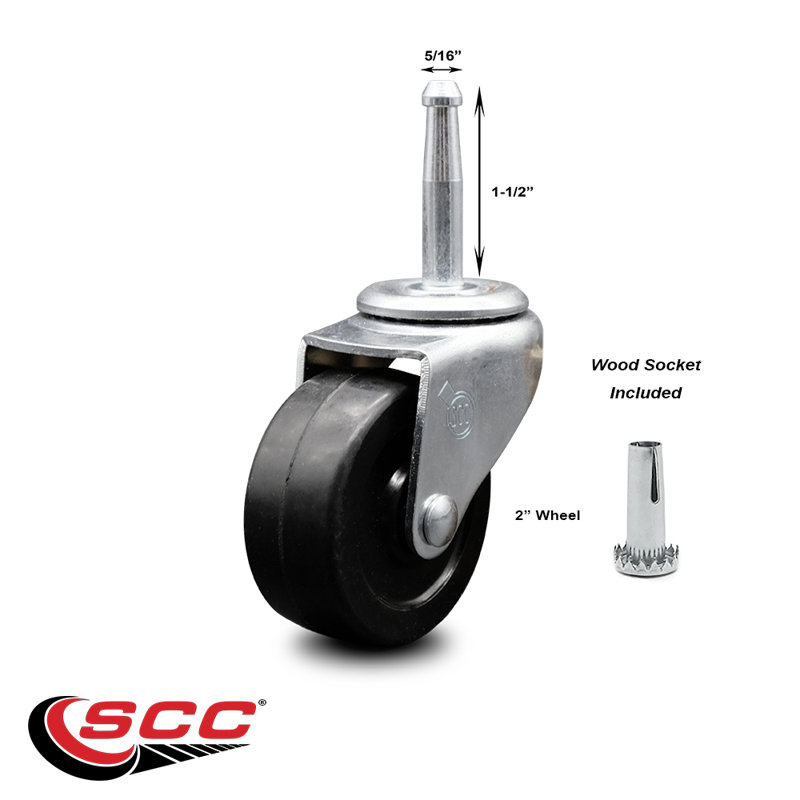 Soft Rubber Caster