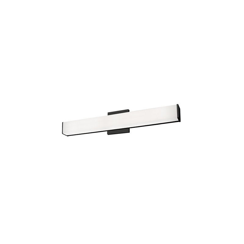 1 - Light LED Bath Bar, Black